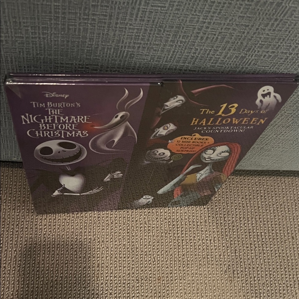Disney Purple and Black Halloween Book Set - Picture 4 of 4